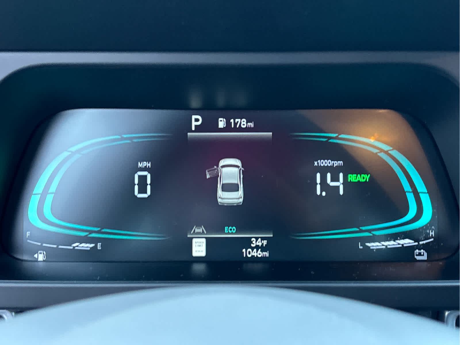 2025 Hyundai Elantra Hybrid Blue