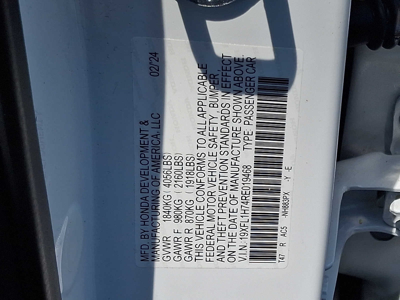 2024 Honda Civic EX-L