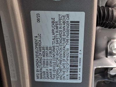2023 Honda Accord Hybrid Sport-L