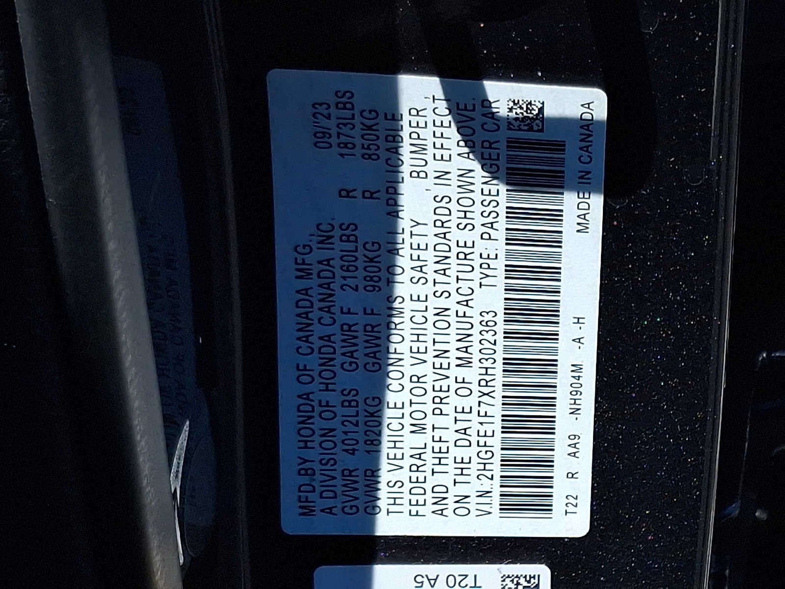 2024 Honda Civic EX