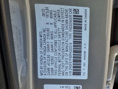 2023 Honda Civic Touring