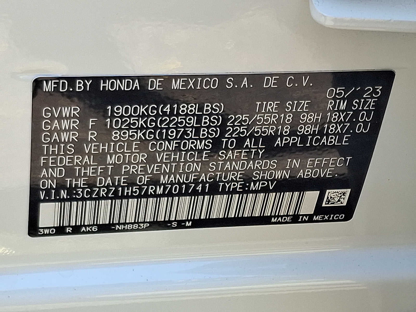 2024 Honda HR-V Sport