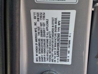 2011 Honda CR-V LX