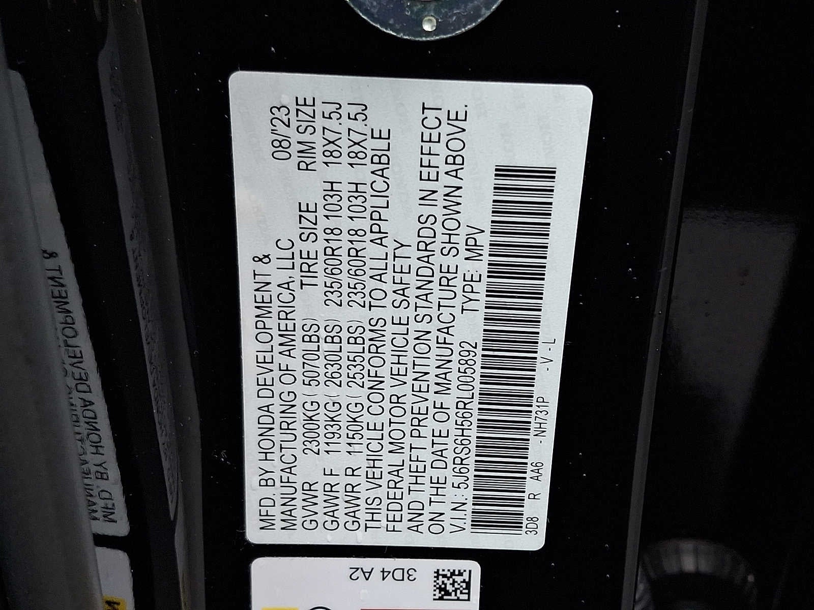 2024 Honda CR-V Hybrid Sport