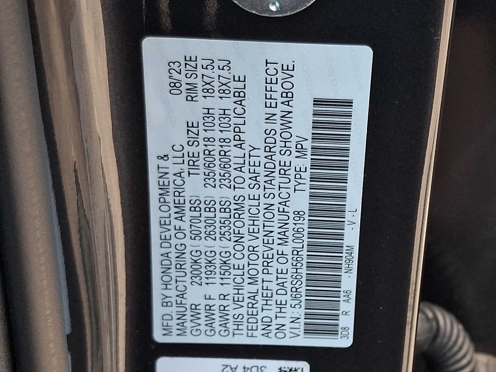 2024 Honda CR-V Hybrid Sport