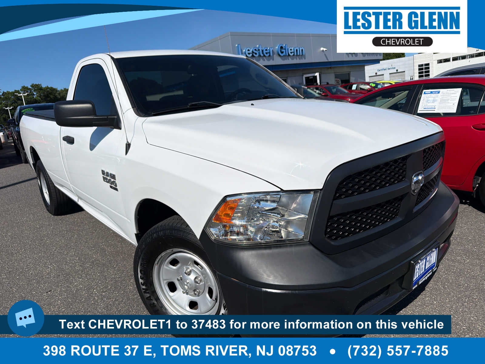 2019 RAM 1500 Classic Tradesman Regular Cab 4x2 8' Box
