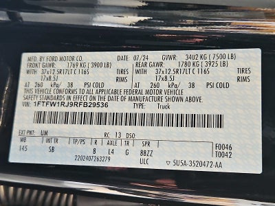 2024 Ford F-150 Raptor