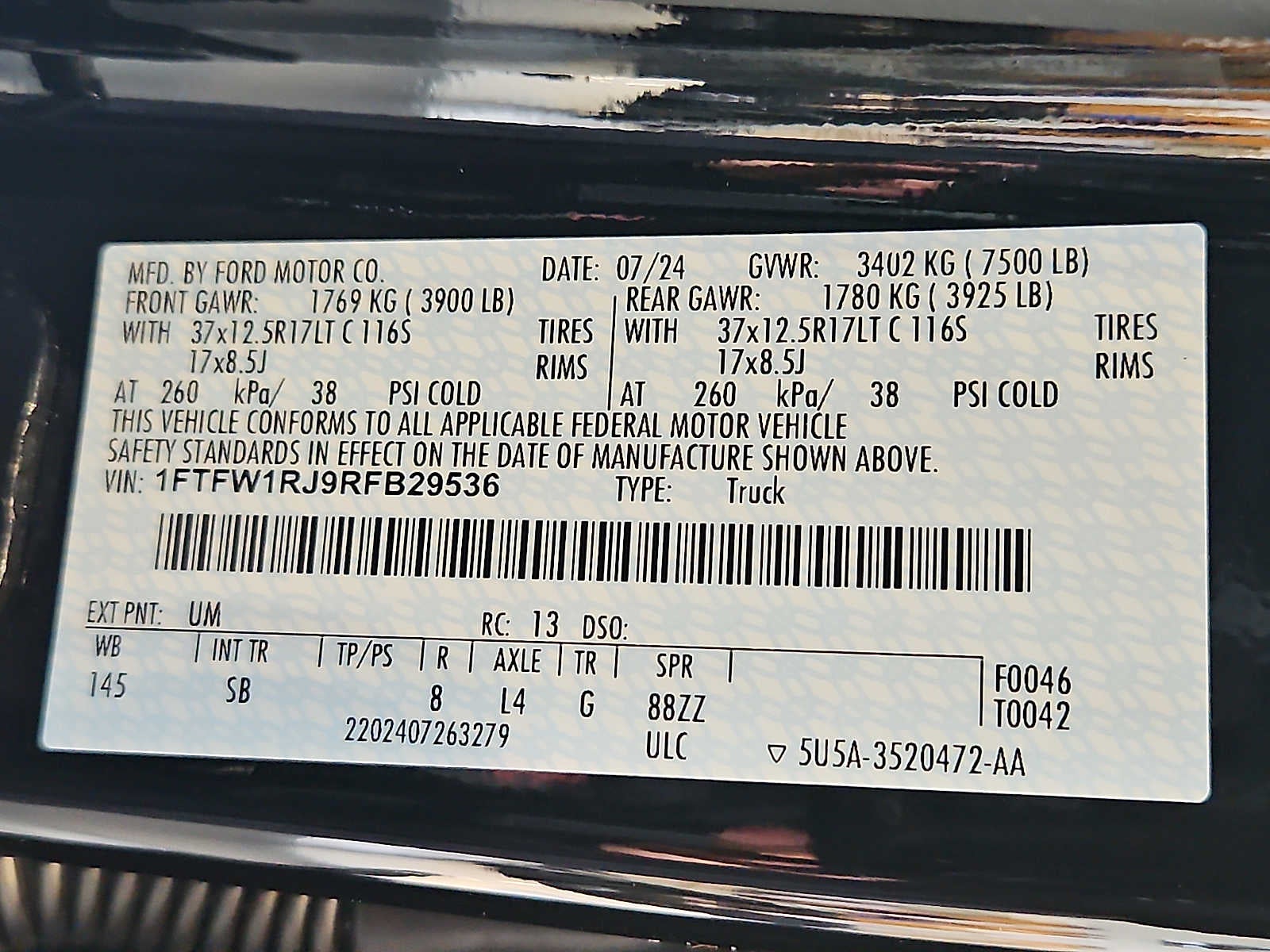 2024 Ford F-150 Raptor