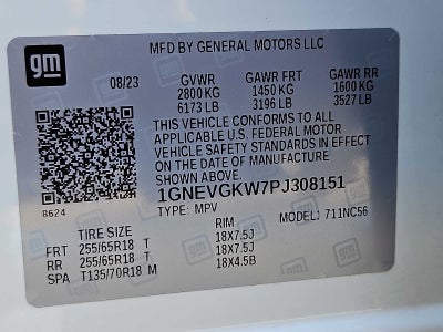 2023 Chevrolet Traverse LT Cloth