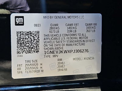 2023 Chevrolet Traverse RS