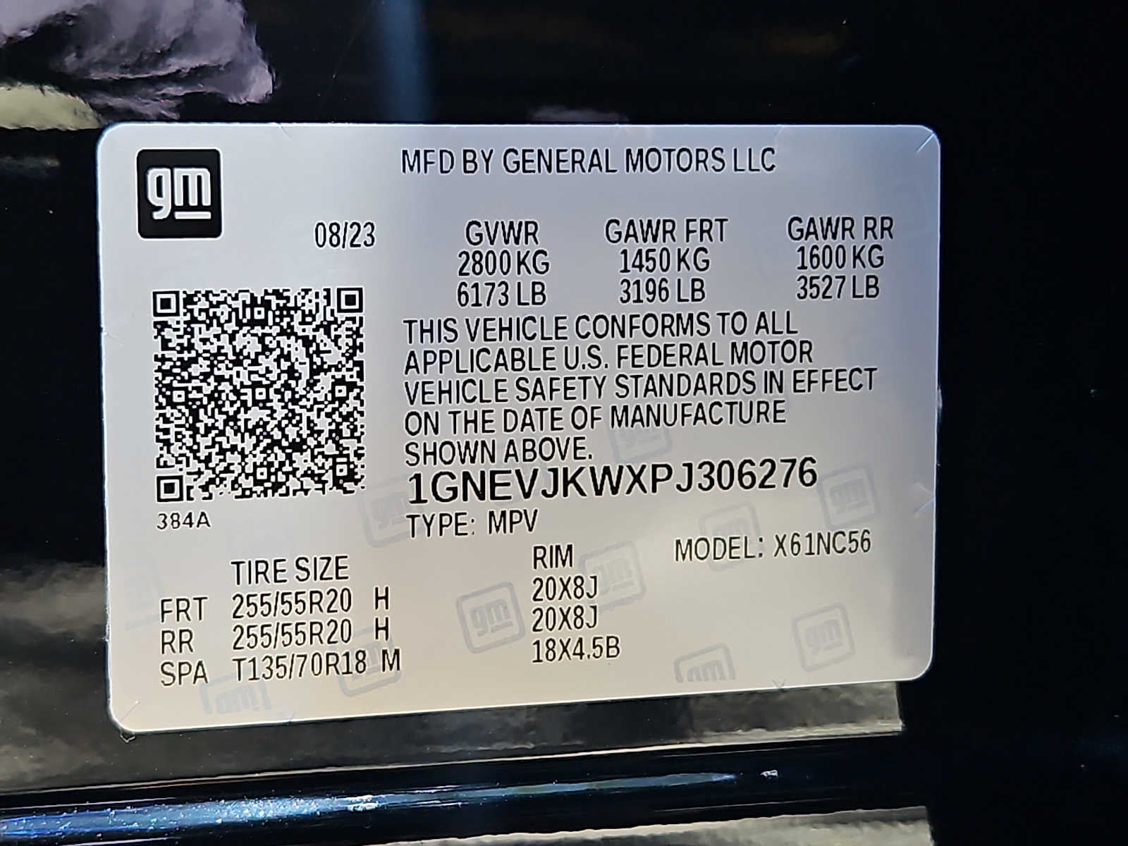 2023 Chevrolet Traverse RS