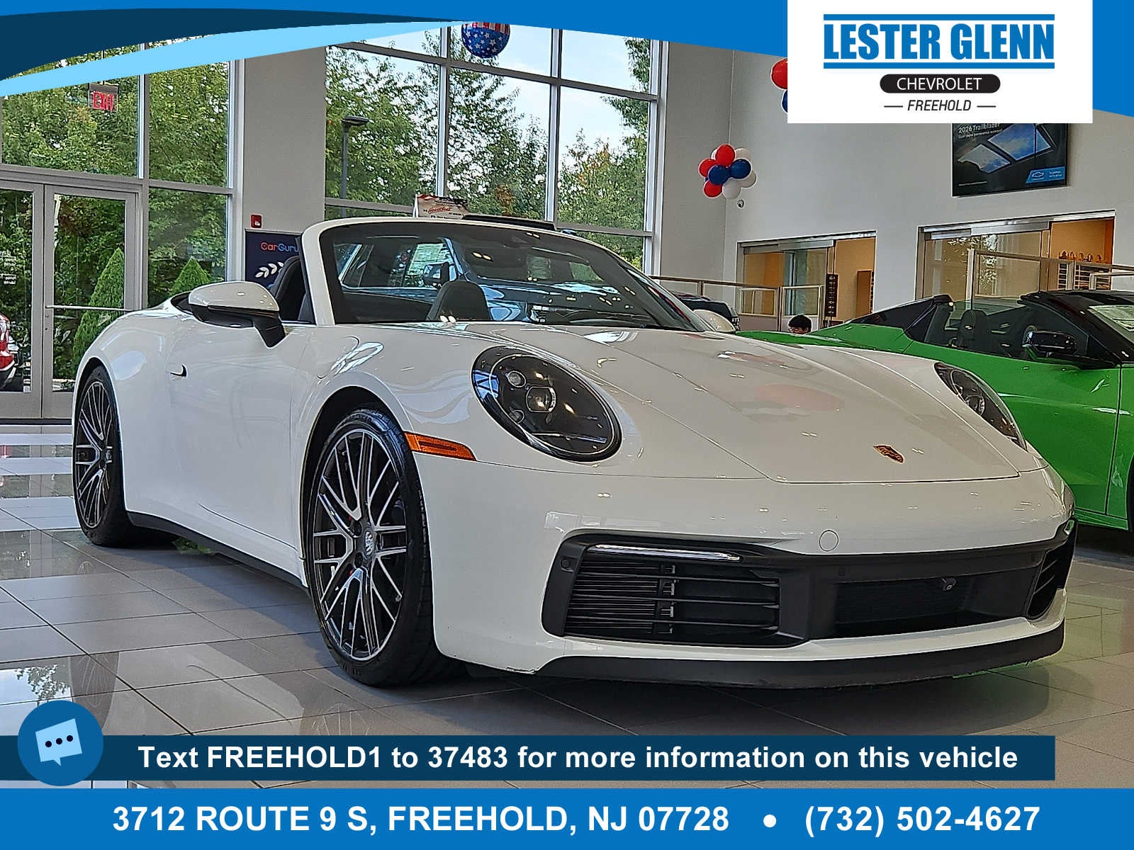 2022 Porsche 911 Carrera S Cabriolet