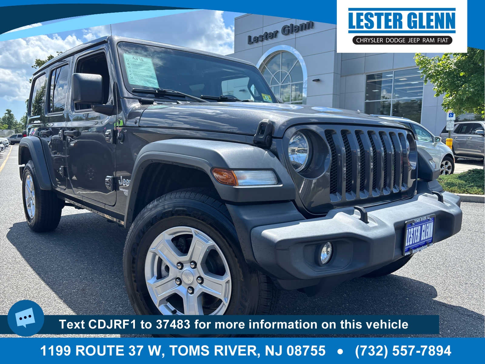2021 Jeep Wrangler Unlimited Sport S