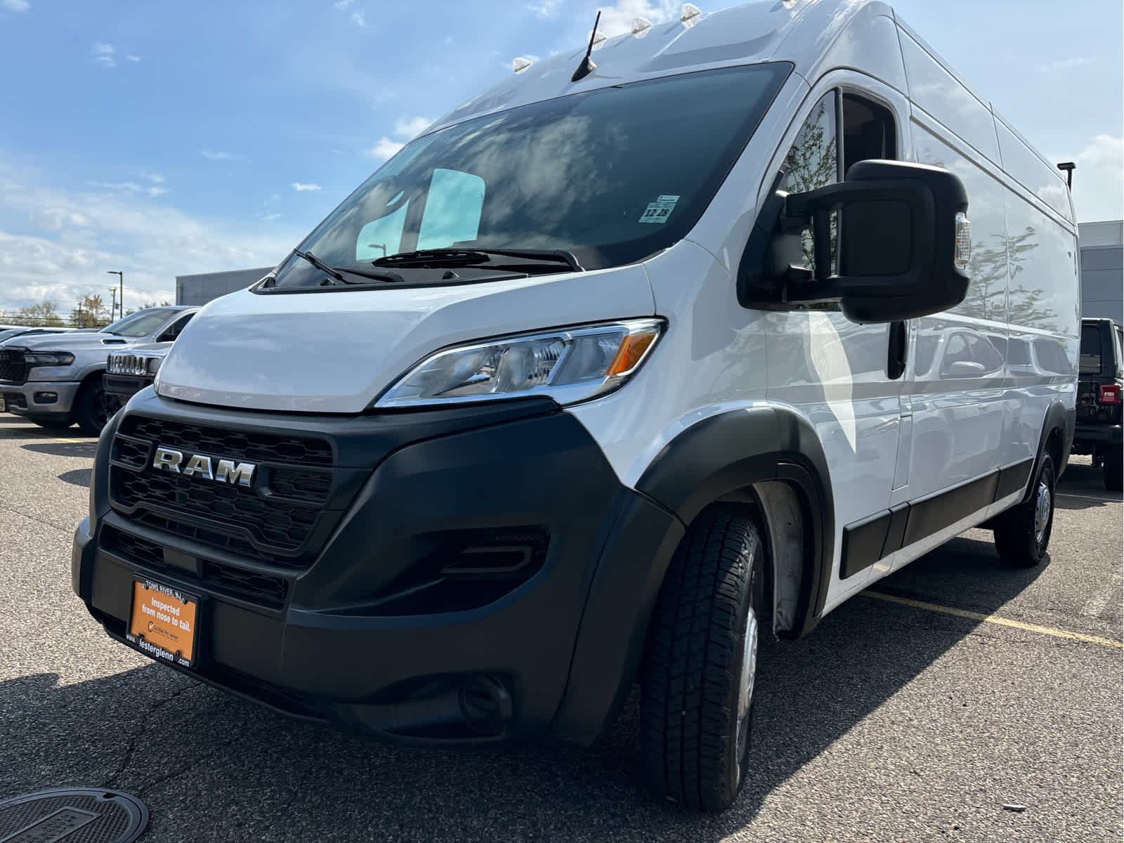 2023 RAM ProMaster Cargo Van 2500 High Roof 159" WB