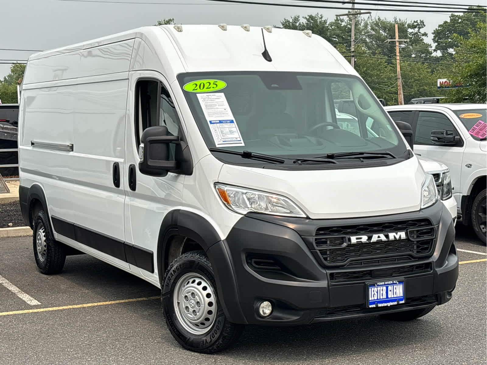 2025 RAM ProMaster Cargo Van Tradesman
