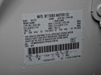 2023 Ford Explorer XLT