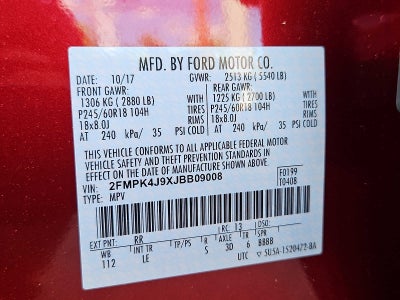 2018 Ford Edge SEL