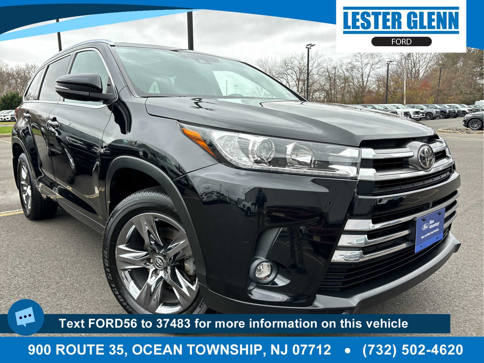 2019 Toyota Highlander Limited Platinum