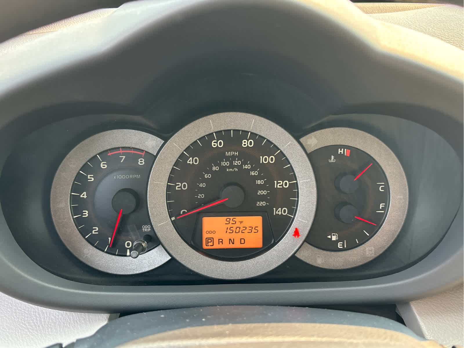 2009 Toyota RAV4 4WD 4dr 4-cyl 4-Spd AT (Natl)