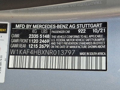 2022 Mercedes-Benz C 300 C 300