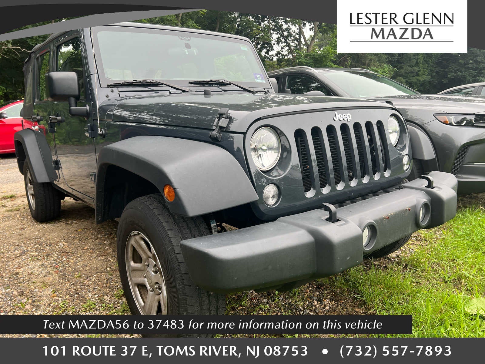 2018 Jeep Wrangler JK Unlimited Sport