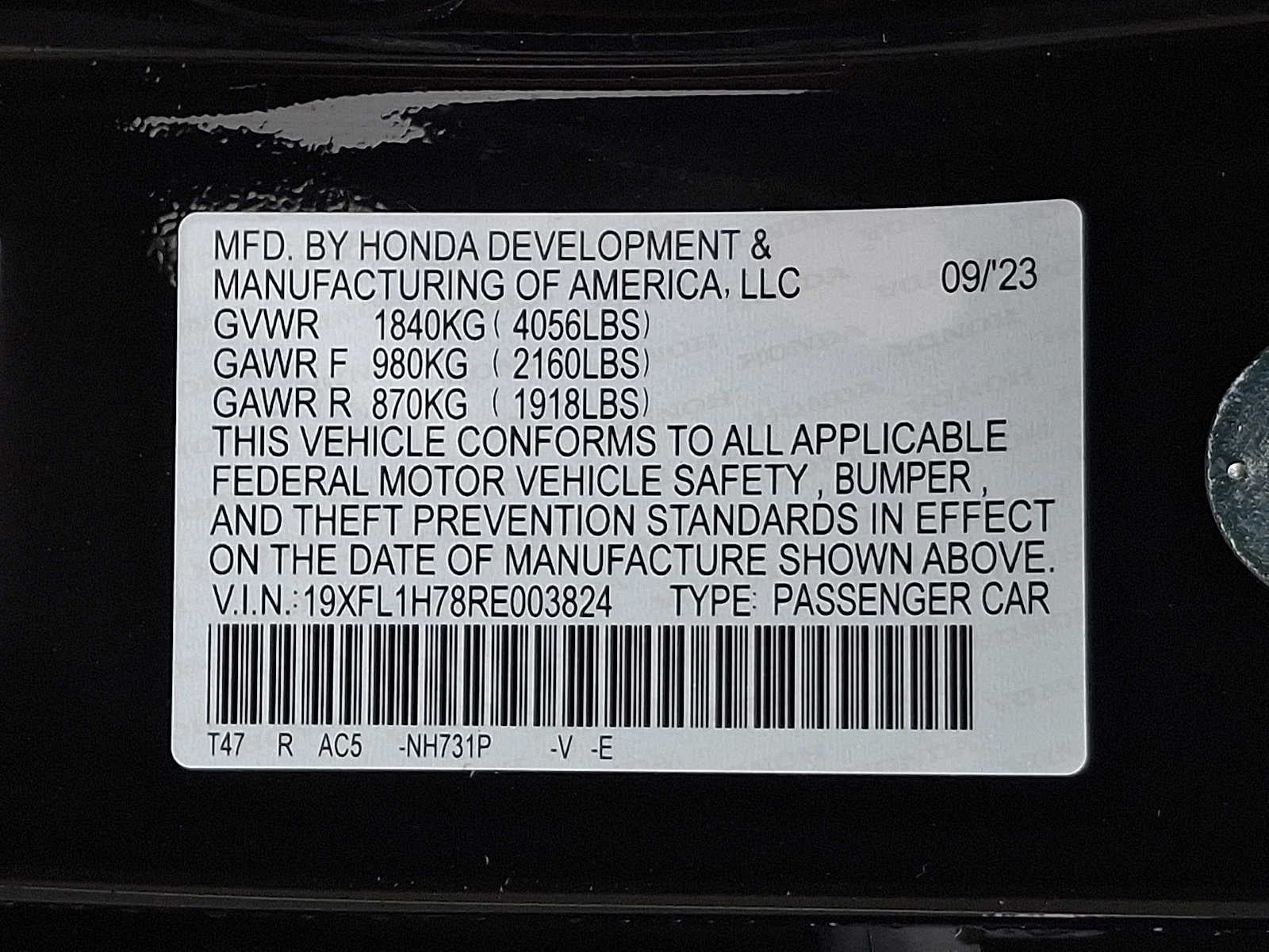2024 Honda Civic EX-L