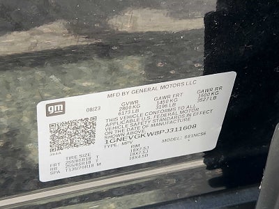 2023 Chevrolet Traverse LT Cloth