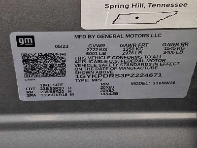 2023 Cadillac XT6 AWD Premium Luxury