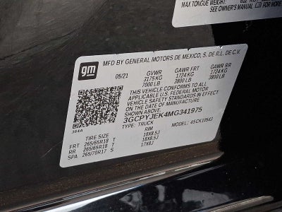 2021 Chevrolet Silverado 1500 LT