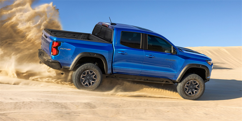 2026 Chevrolet Colorado off-road four-wheel drive capability and suspension