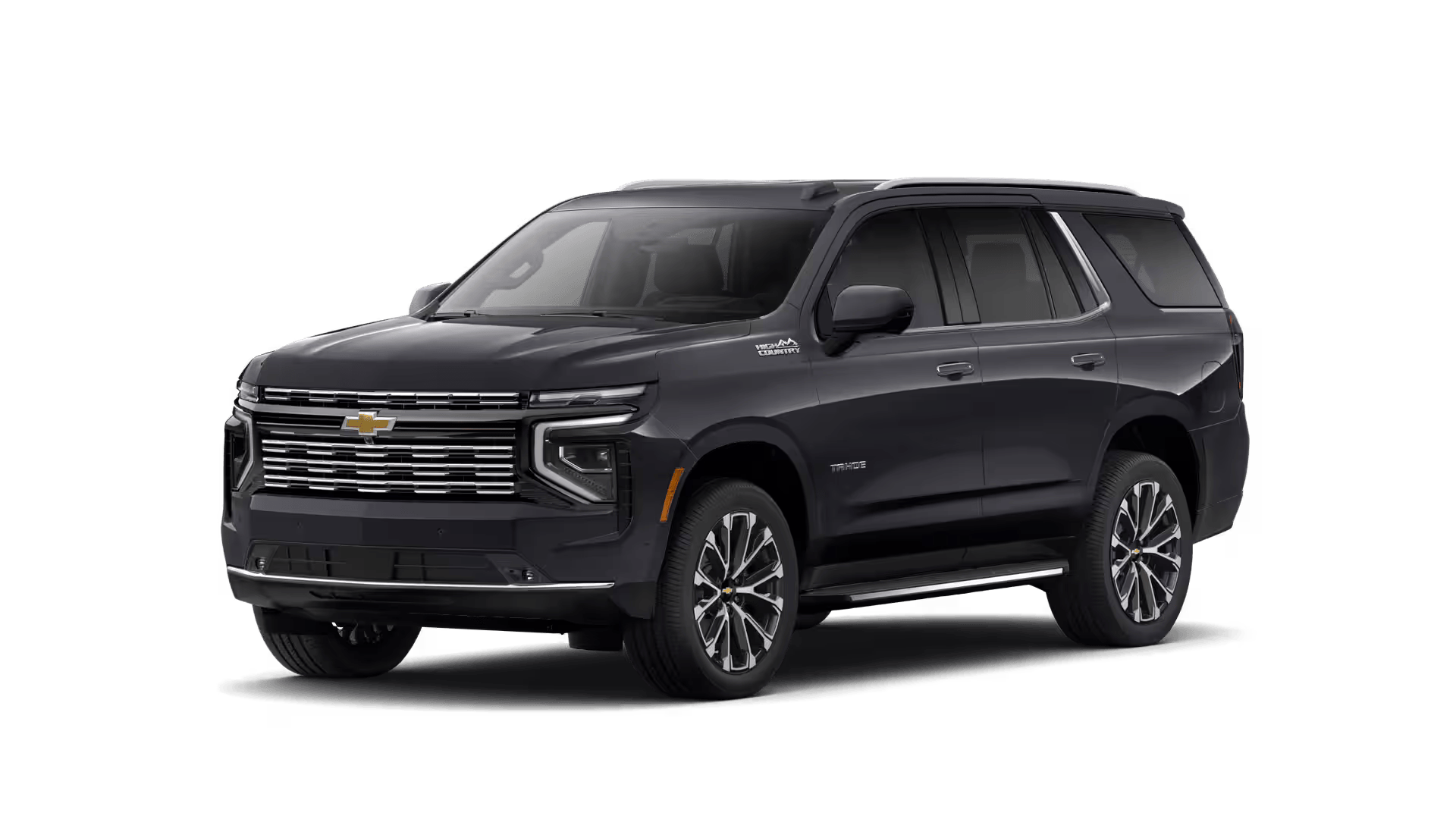2026 Chevrolet Tahoe High Country flagship trim with chrome wheels