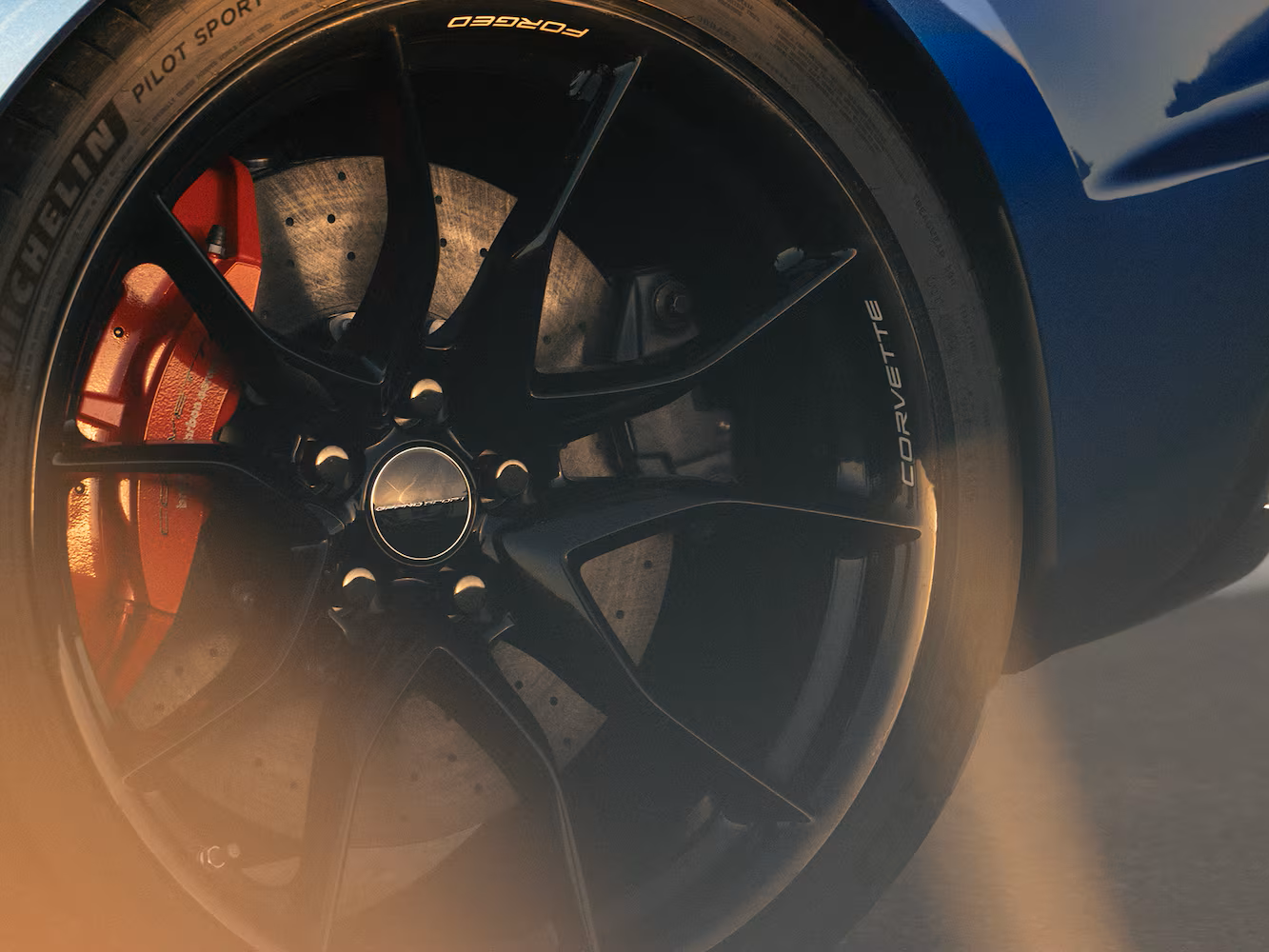 Advanced braking system of the 2027 Chevrolet Corvette Grand Sport
