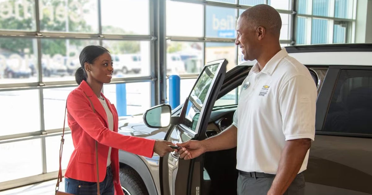 New Chevrolet vehicle lease options and specials