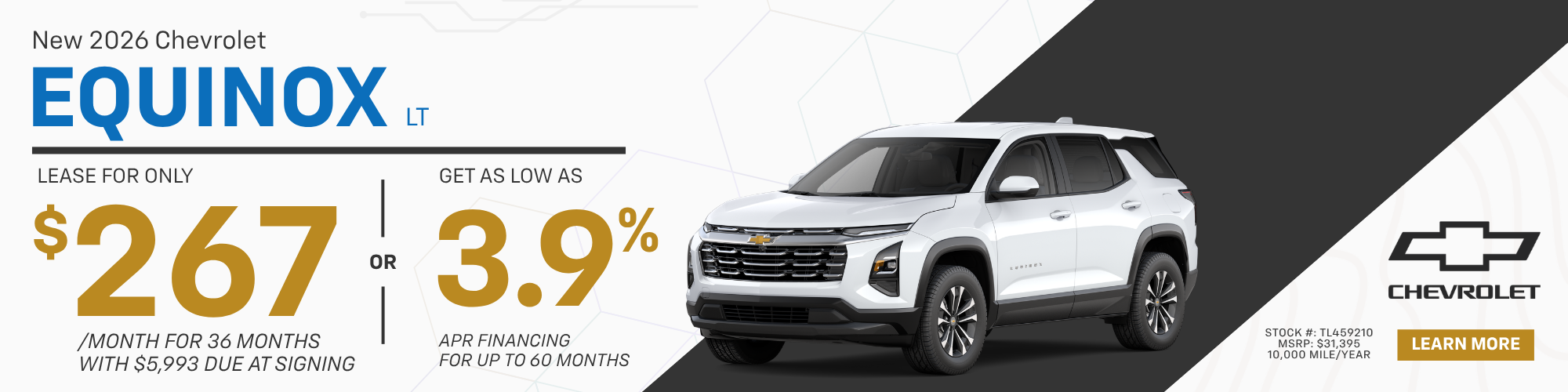 Chevrolet Equinox Specials