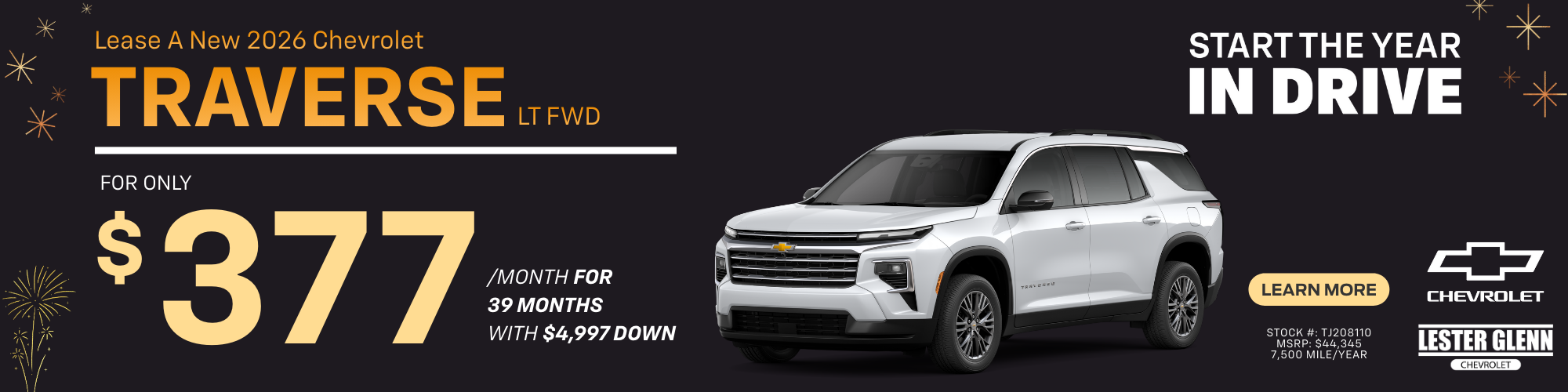 Chevrolet Traverse Specials