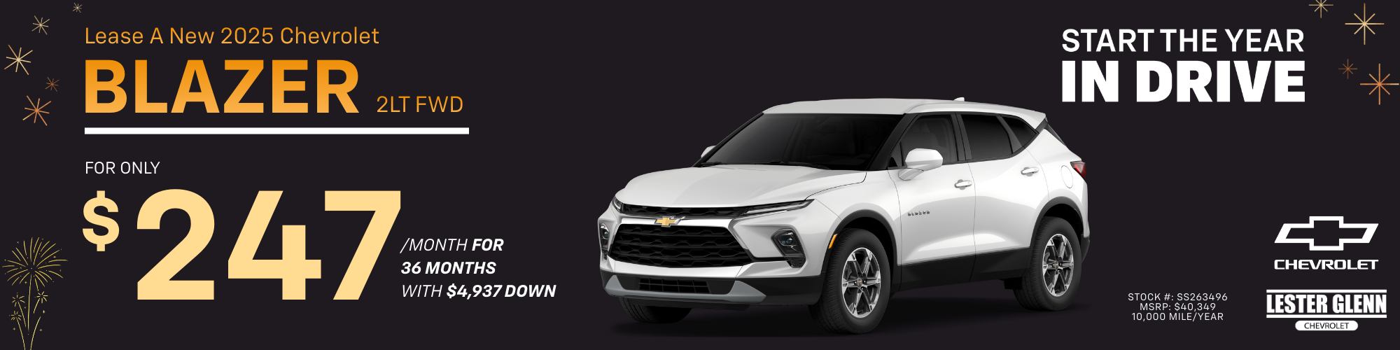 Lester Glenn Chevrolet Blazer Specials