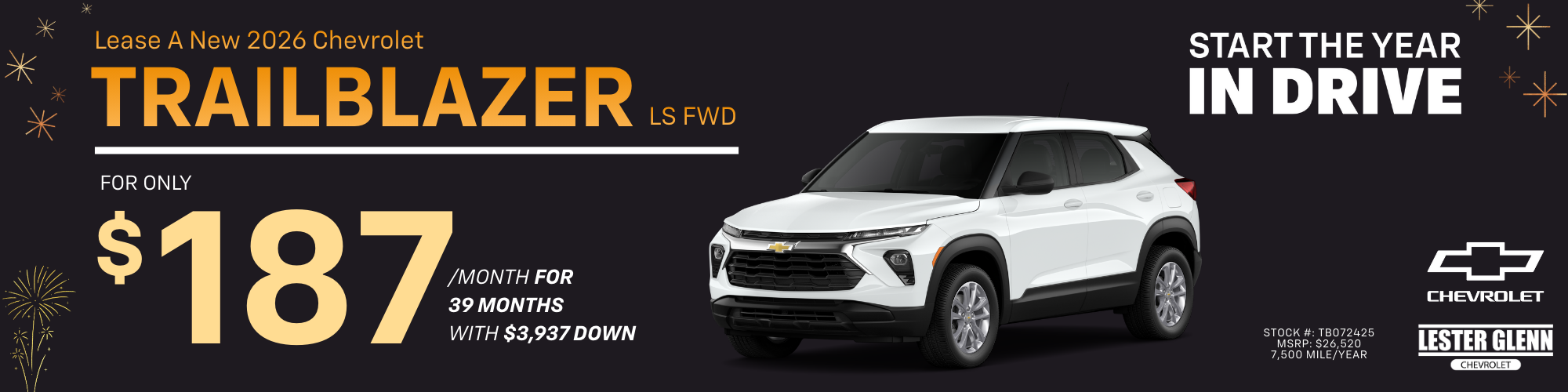 Lester Glenn Chevrolet Trailblazer Specials