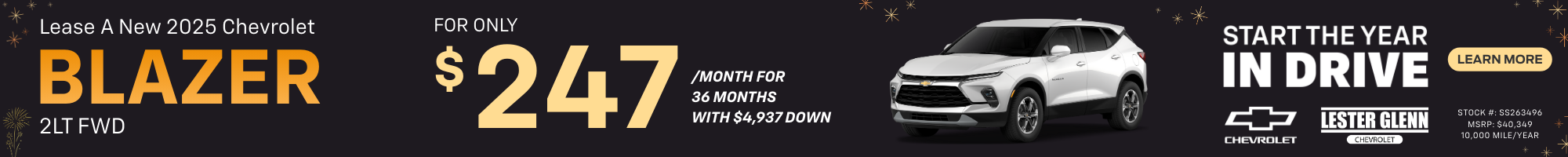 Chevrolet Blazer Specials