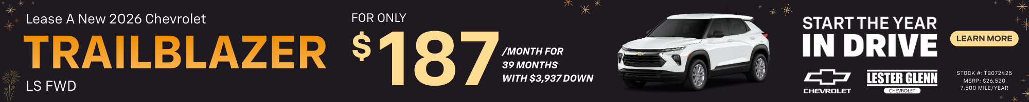 Chevrolet Trailblazer Specials