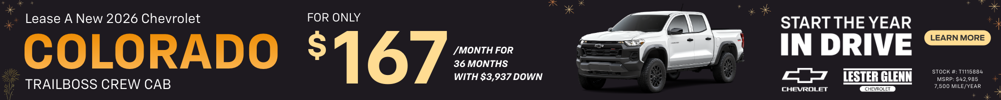 Chevrolet Colorado Specials