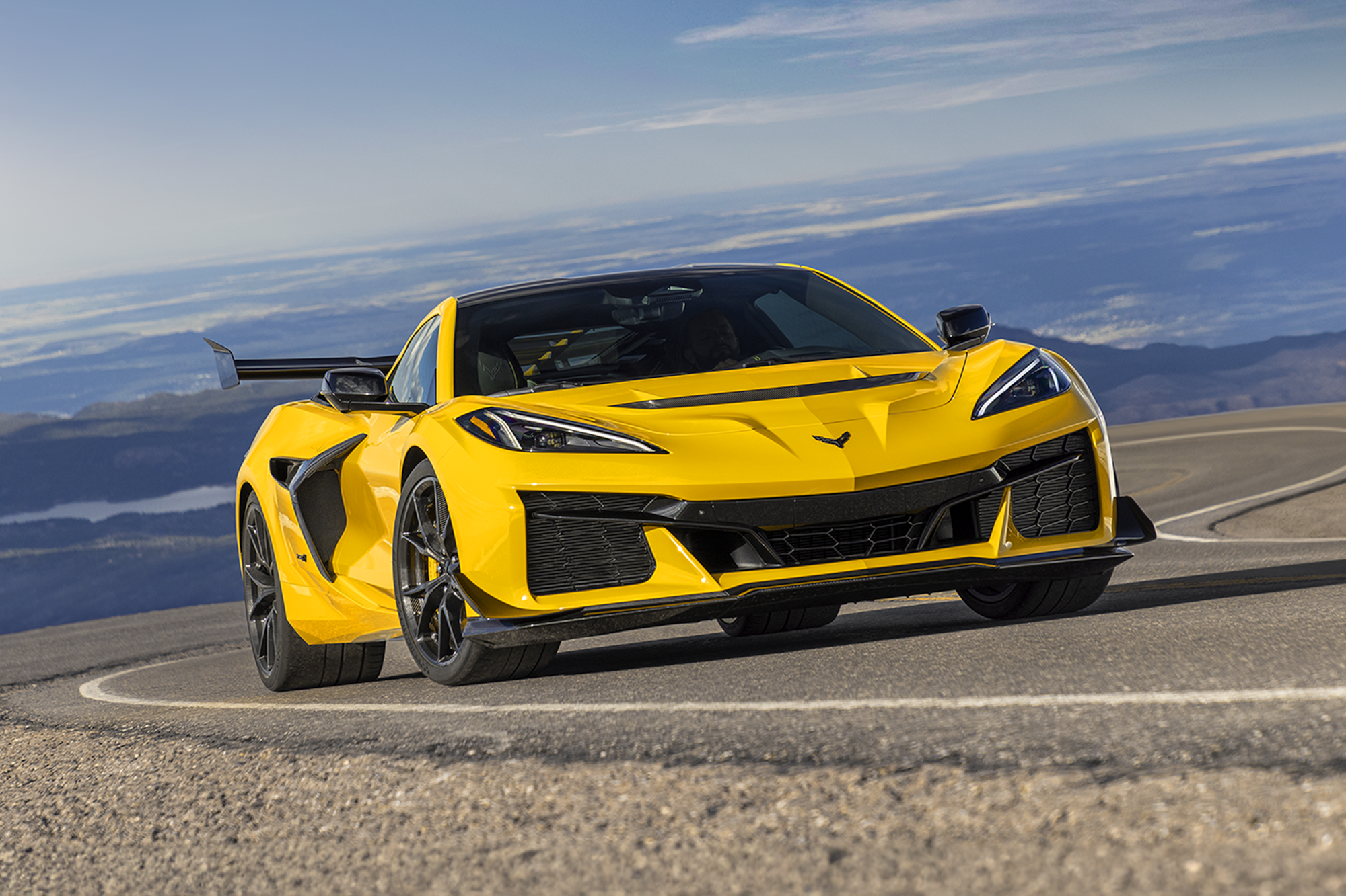 Exterior of a 2026 Chevy Corvette E-Ray