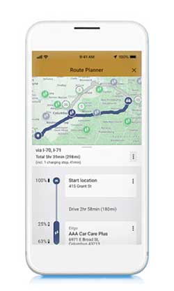 Energy Assist GPS map