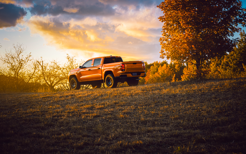 Chevrolet Colorado on Trail
