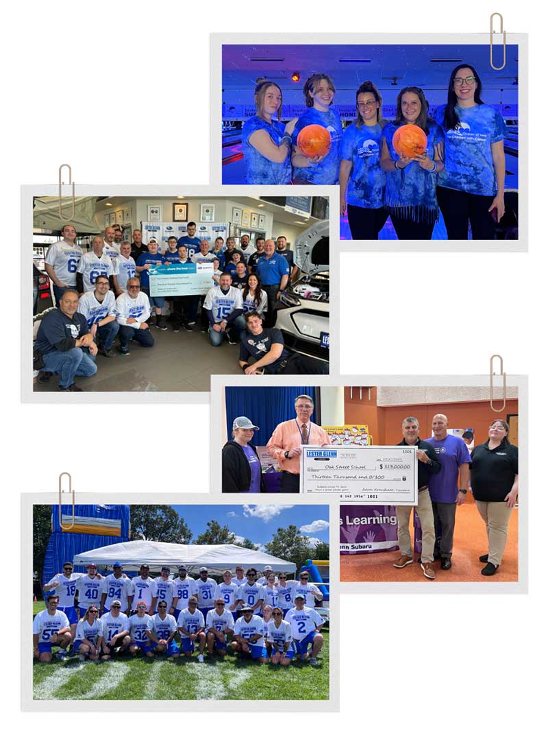 The lester Glenn Cares team