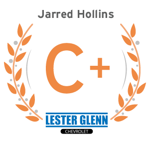 Jarred Hollins Graduated to B-Level Technician at Lester Glenn Chevrolet