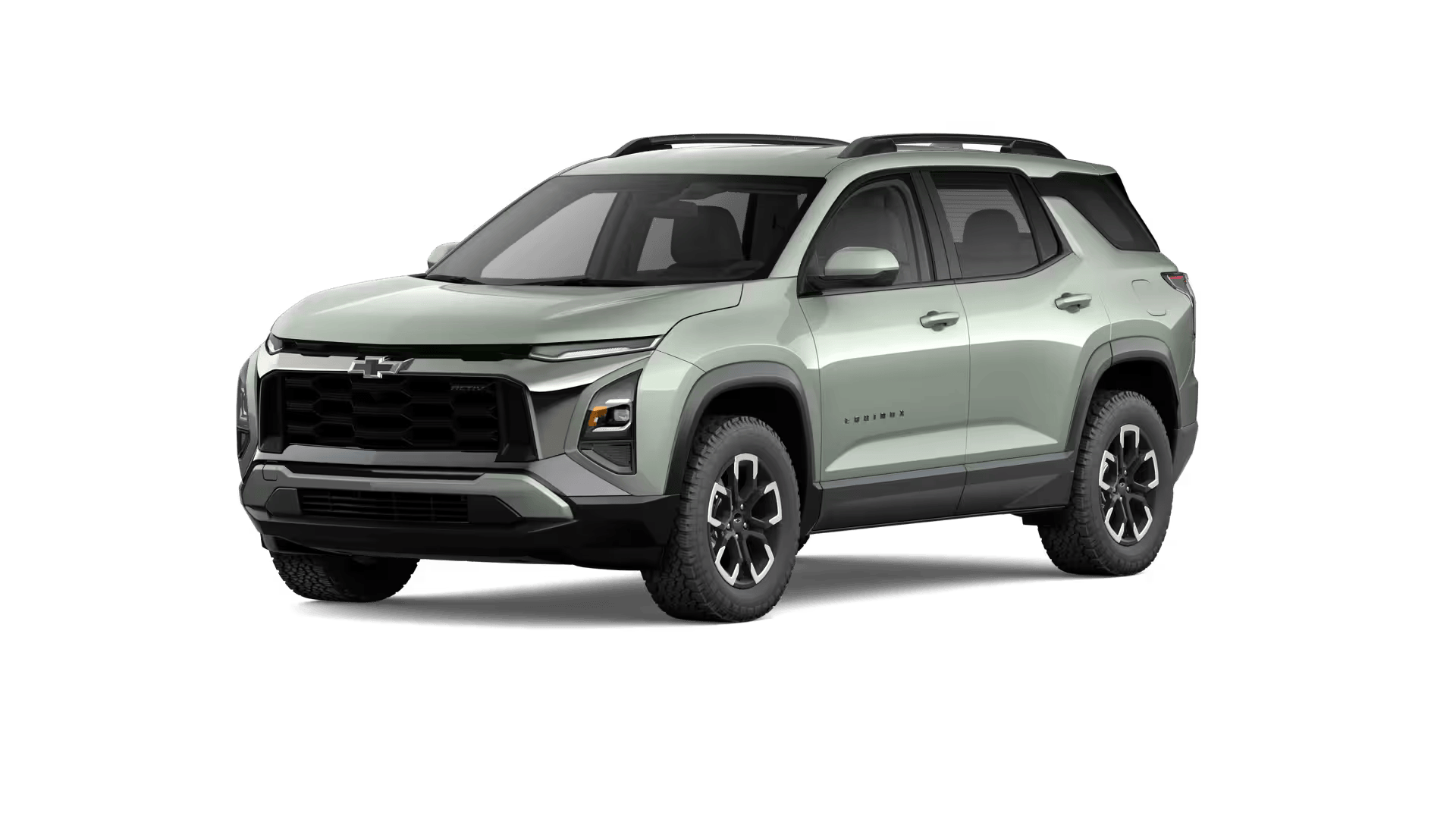 Adventurous 2026 Chevrolet Equinox ACTIV trim with all-terrain tires and unique front fascia