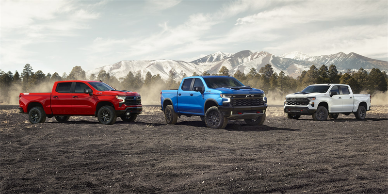 Truck Lineup of the Chevrolet 2026 Silverado 1500