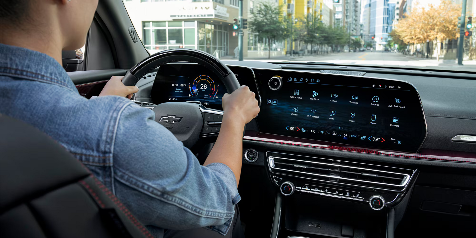 2026 chevrolet traverse dashboard interior technology
