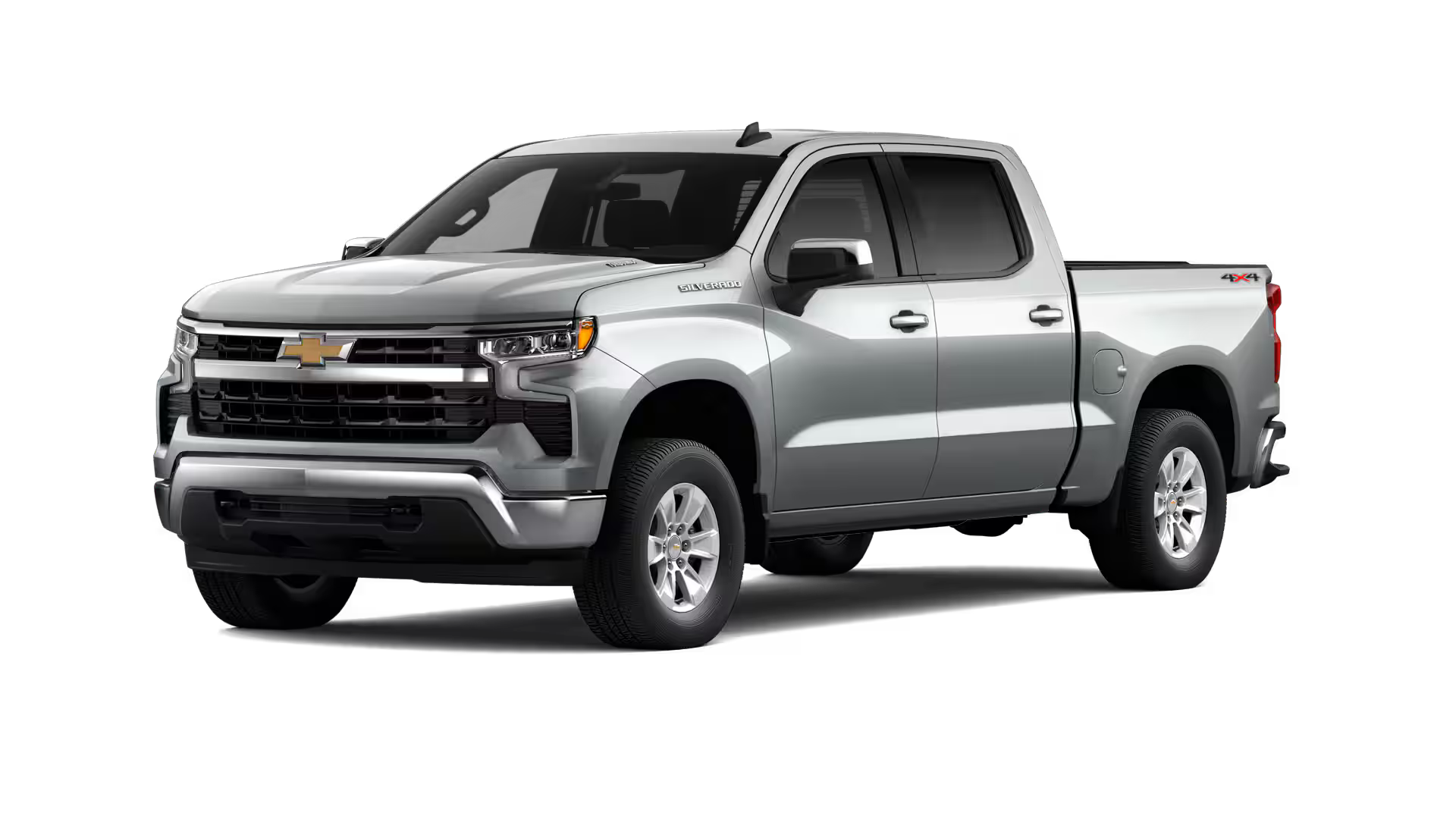 2026 Chevrolet Silverado 1500 LT trim interior showing the large touchscreen display