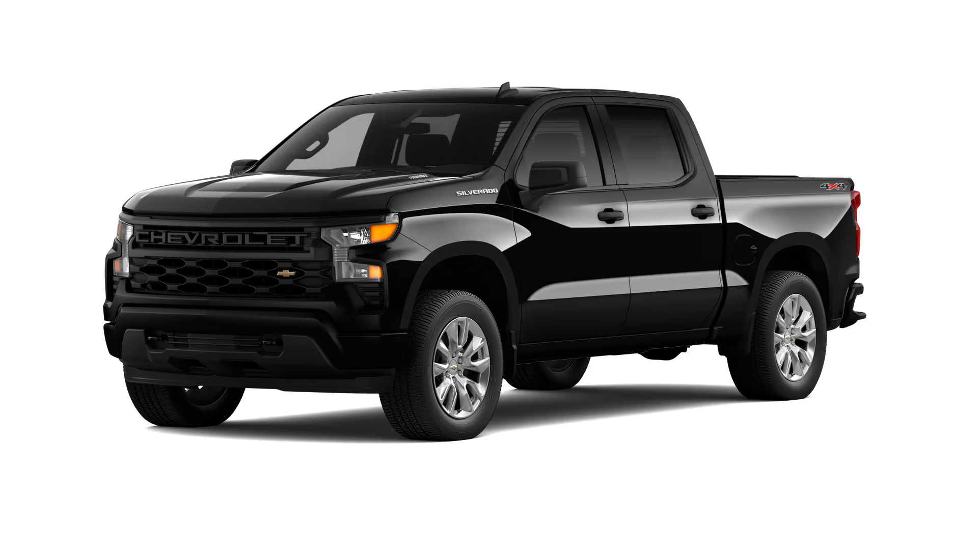 2026 Chevrolet Silverado 1500 Custom trim with 20-inch wheels